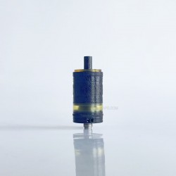 RekaVape Old School Ost R Dama Style MTL RTA Atomizer - Black, 316SS + PEI, Air Pin 1.0, 1.2, 1.5, 1.8mm, 4.5ml, 22mm Diameter