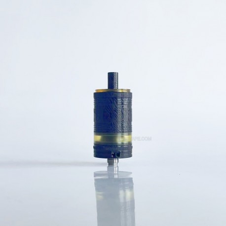 RekaVape Old School Ost R Dama Style MTL RTA Atomizer - Black, 316SS + PEI, Air Pin 1.0, 1.2, 1.5, 1.8mm, 4.5ml, 22mm Diameter