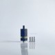 RekaVape Old School Ost R Dama Style MTL RTA Atomizer - Black, 316SS + PEI, Air Pin 1.0, 1.2, 1.5, 1.8mm, 4.5ml, 22mm Diameter