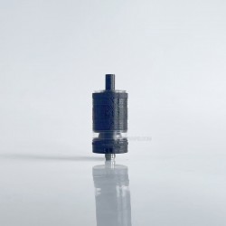 RekaVape Old School Ost R Dama Style MTL RTA Atomizer - Black, 316SS + PCTG, Air Pin 1.0, 1.2, 1.5, 1.8mm, 4.5ml, 22mm Diameter