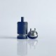 RekaVape Old School Ost R Dama Style MTL RTA Atomizer - Black, 316SS + POM, Air Pin 1.0, 1.2, 1.5, 1.8mm, 4.5ml, 22mm Diameter