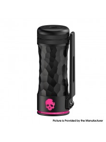 Authentic ThunderCloud Thunder Cloud Bonza Pro Mech Mod - Black Pink (LE), Brass, 1 x 18650 / 20700 / 21700