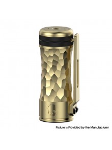 Authentic ThunderCloud Thunder Cloud Bonza Pro Mech Mod - Hammered Brass, 1 x 18650 / 20700 / 21700