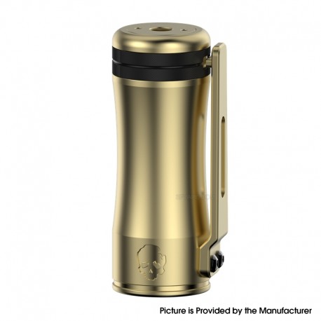 Authentic ThunderCloud Thunder Cloud Bonza Pro Mech Mod - Brass, 1 x 18650 / 20700 / 21700