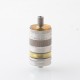 Rekavape Monarchy OST-R Moyard Style MTL RTA Atomizer - Silver, 316SS + PEI + PCTG, 4.5ml, Air Pin 1.0, 1.2, 1.5, 1.8mm, 22mm