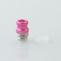 Rekavape Mission XV KB2 Style Replacement Integrated Drip Tip + Button Set for dotMod dotAIO V2 Pod - Pink
