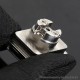 YFTK VIP Style RBA Bridge Tank for BB / Billet / Boro Devices - Silver, 316SS + PCTG, 4.5ml