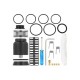 Authentic ThunderCloud Thunder Cloud Bonza Pro Mech Kit SS Mech Mod + SS RDA - 1 x 18650 / 20700 / 21700