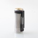 Authentic ThunderCloud Thunder Cloud Bonza Pro Mech Kit SS Mech Mod + SS RDA - 1 x 18650 / 20700 / 21700