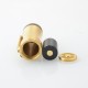 Authentic ThunderCloud Thunder Cloud Bonza Pro Mech Mod - Brass, 1 x 18650 / 20700 / 21700