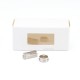 SXK Replacement Fire Button + VW Button Set for SXK PRC CUDA 60 Style Box Mod - Titanium (2 PCS)