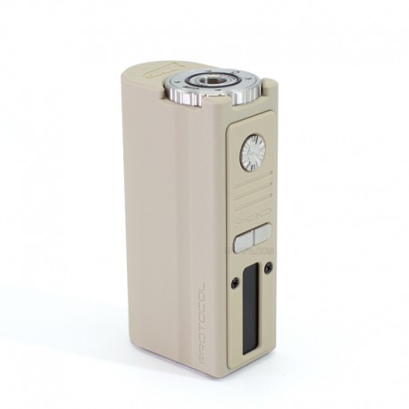 SXK PRC CUDA DNA60C 60W Style VW Box Mod - Beige, VW 1~60W, 1 x 18650, Evolv DNA60C Chipset
