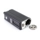 SXK PRC CUDA DNA60C 60W Style VW Box Mod - Black, VW 1~60W, 1 x 18650, Evolv DNA60C Chipset