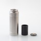 Authentic ThunderCloud Thunder Cloud Bonza Pro Mech Replacement Stacking Tube - Silver, Stainless Steel