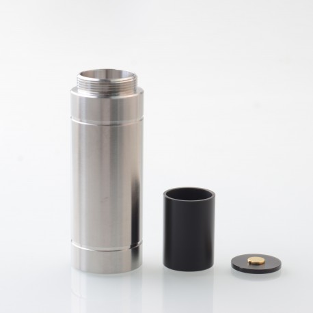Authentic ThunderCloud Thunder Cloud Bonza Pro Mech Replacement Stacking Tube - Silver, Stainless Steel