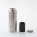 Authentic ThunderCloud Thunder Cloud Bonza Pro Mech Replacement Stacking Tube - Silver, Stainless Steel