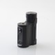 Authentic MECHVAPE Paramour V2 100W VW SBS Box Mod - Full Black, VW 5~100W, 1 x 18650 / 21700