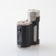 Authentic MECHVAPE Paramour V2 100W VW SBS Box Mod - Silver Black, VW 5~100W, 1 x 18650 / 21700