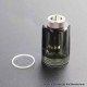 YFTK Diamond Tank Tube for e-Vapor Flash Style V4.5 / V4.5S+ RTA - Black, 5.0ml