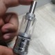 YFTK Diamond Tank Tube for e-Vapor Flash Style V4.5 / V4.5S+ RTA - Translucent, 5.0ml