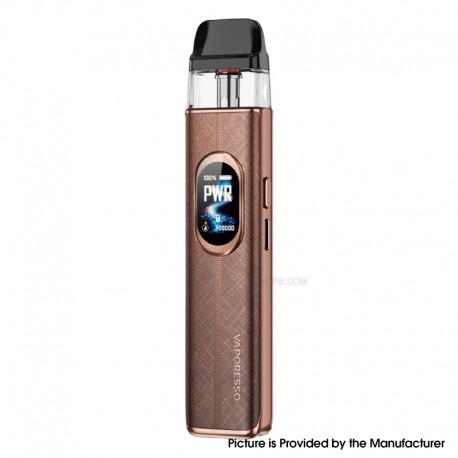 [Ships from Bonded Warehouse] Authentic Vaporesso XROS 6 30W Pod System Kit - Silk Brown, 1800mAh, 3ml