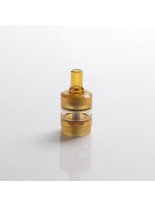 Replacement 510 Drip Tip + Top Cap + Chimney + Tank Kit for Flash e-Vapor V4.5 / V4.5S+ RTA - Brown, PEI