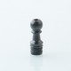 YFTK Five Pawns Style 510 Drip Tip - Black, Stainless Steel, 25mm