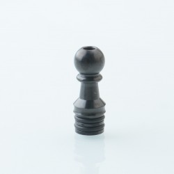 YFTK Five Pawns Style 510 Drip Tip - Black, Stainless Steel, 25mm