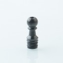 YFTK Five Pawns Style 510 Drip Tip - Black, Stainless Steel, 25mm