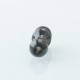 YFTK Five Pawns Style 510 Drip Tip - Black, Stainless Steel, 25mm