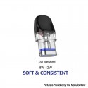 [Ships from Bonded Warehouse] Authentic SMOK Novo Core Pod Cartridge for Novo Axis, Novo Axis EZ - Meshed 1.0ohm, 2ml (3 PCS)