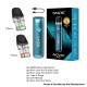 [Ships from Bonded Warehouse] Authentic SMOK Novo Axis Pod System Kit - Malachite Blue, 1350mAh, 2ml, 0.6ohm / 0.8ohm