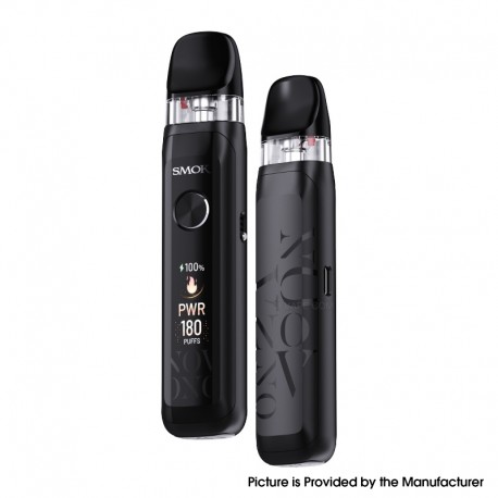 [Ships from Bonded Warehouse] Authentic SMOK Novo Axis Pod System Kit - Black, 1350mAh, 2ml, 0.6ohm / 0.8ohm