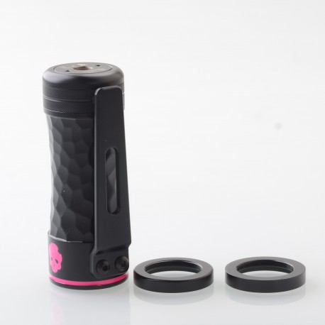 Authentic ThunderCloud Thunder Cloud Bonza Pro Mech Mod - Black Pink (LE), Brass, 1 x 18650 / 20700 / 21700