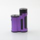 Authentic MECHVAPE Paramour V2 100W VW SBS Box Mod - Black Purple, VW 5~100W, 1 x 18650 / 21700
