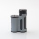 Authentic MECHVAPE Paramour V2 100W VW SBS Box Mod - Black Gey, VW 5~100W, 1 x 18650 / 21700