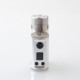 Authentic MECHVAPE Paramour V2 100W VW SBS Box Mod - Full Silver, VW 5~100W, 1 x 18650 / 21700