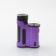Authentic MECHVAPE Paramour V2 100W VW SBS Box Mod - Black Purple, VW 5~100W, 1 x 18650 / 21700