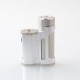 Authentic MECHVAPE Paramour V2 100W VW SBS Box Mod - Full Silver, VW 5~100W, 1 x 18650 / 21700