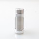 Authentic MECHVAPE Paramour V2 100W VW SBS Box Mod - Full Silver, VW 5~100W, 1 x 18650 / 21700