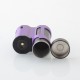 Authentic MECHVAPE Paramour V2 100W VW SBS Box Mod - Black Purple, VW 5~100W, 1 x 18650 / 21700