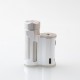 Authentic MECHVAPE Paramour V2 100W VW SBS Box Mod - Full Silver, VW 5~100W, 1 x 18650 / 21700