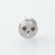 Rekavape Taifun GTR Style MTL RTA Replacement DTL Air Intake - Silver, 0.9mm + 1.5mm