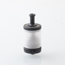 RekaVape Taifun GTR Style MTL RTA Rebuildable Tank Atomizer - Black, 316 Stainless Steel + PC, 4.0ml, 23mm Diameter