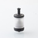RekaVape Taifun GTR Style MTL RTA Rebuildable Tank Atomizer - Black, 316 Stainless Steel + PC, 4.0ml, 23mm Diameter