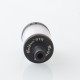 RekaVape Taifun GTR Style MTL RTA Rebuildable Tank Atomizer - Black, 316 Stainless Steel + PC, 4.0ml, 23mm Diameter