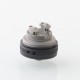 RekaVape Taifun GTR Style MTL RTA Rebuildable Tank Atomizer - Black, 316 Stainless Steel + PC, 4.0ml, 23mm Diameter
