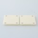 RekaVape Replacement Cover Panel Plate for LVE Orion 2 II / LVE Orion 2 II Pro Pod System - Beige, Panda Pattern, POM (2 PCS)