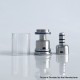RekaVape Replacement Top Refilling Tank Tube Kit for NFGTA Style RTA - Silver, 3.0ml