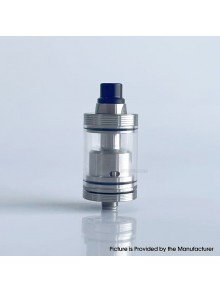 Rekavape NFGTA Style RTA Atomizer - Silver, 3ml, Air Pin 1.0, 1.2, 2.0, 2.5, 3.0, 4.0, 4.5mm, 22mm Diameter